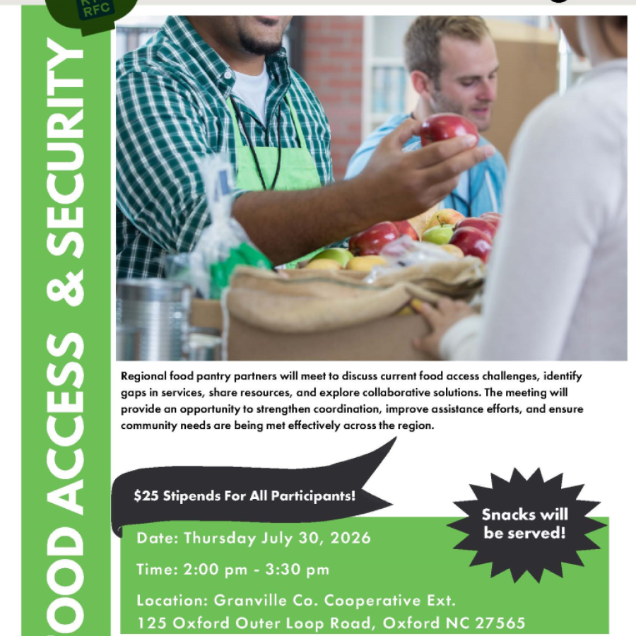Granville & Person County Food Pantries Meeting